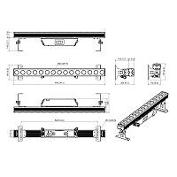 Picture of Prolights Lumipix 15IP RGBW LED Batten