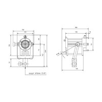 Picture of Tungsten Fresnel 150W (Manual)